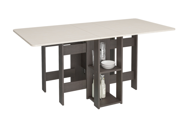 Стол-книжка 2 с баром венге / дуб белфорд 