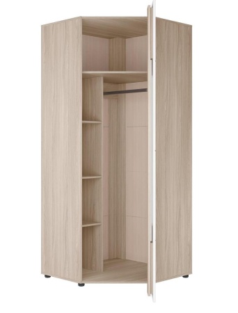 Шкаф Угловой 45 градусов Палермо-3 МДФ (Ш-883 х В-2078 х Г-883 мм)