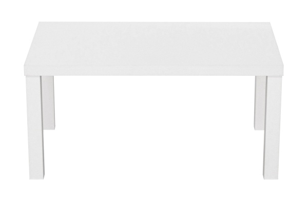 Кофейный столик большой белый